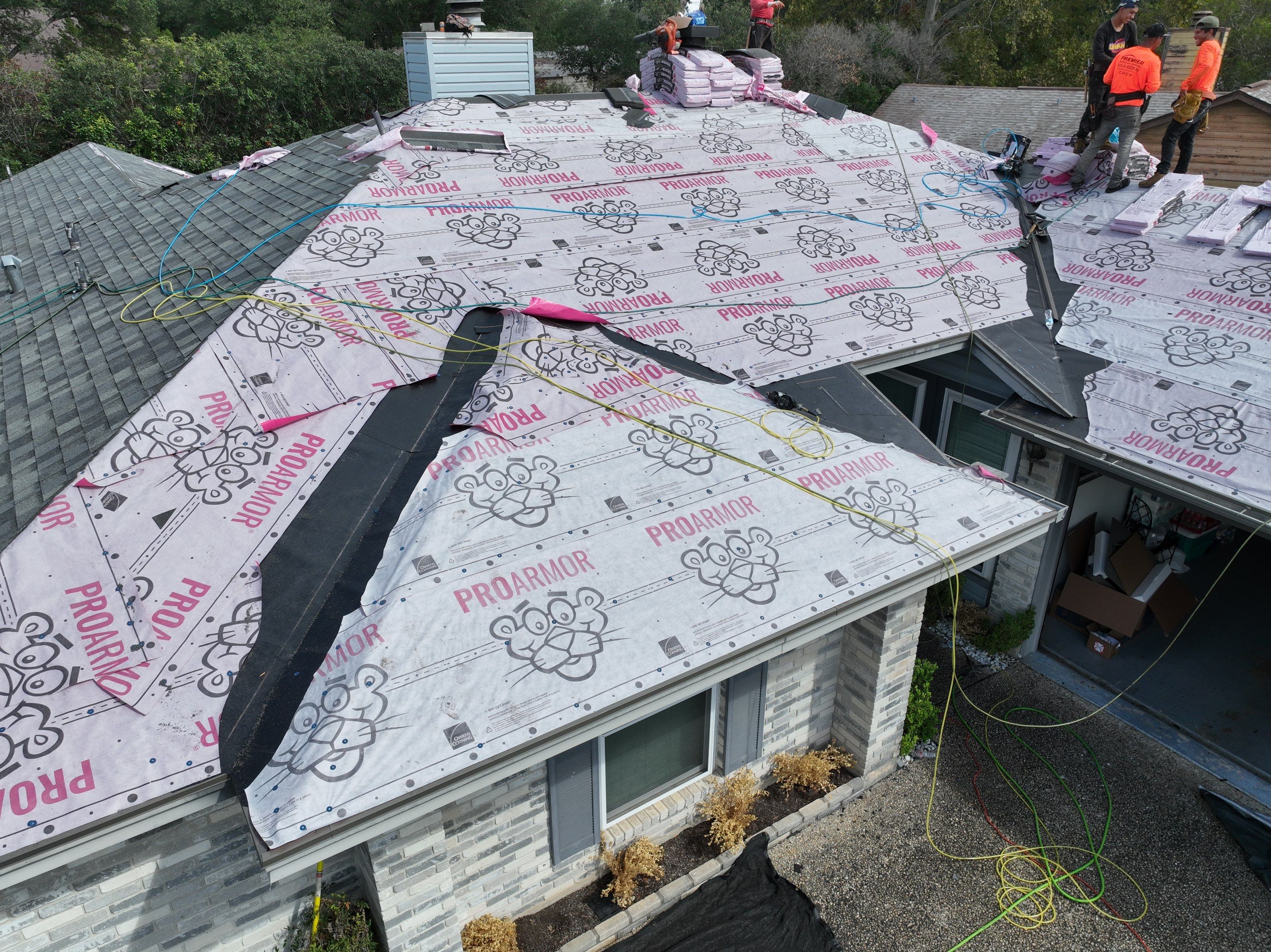 Roof Replacement in San Antonio, Texas by Premier Roofing and Contracting