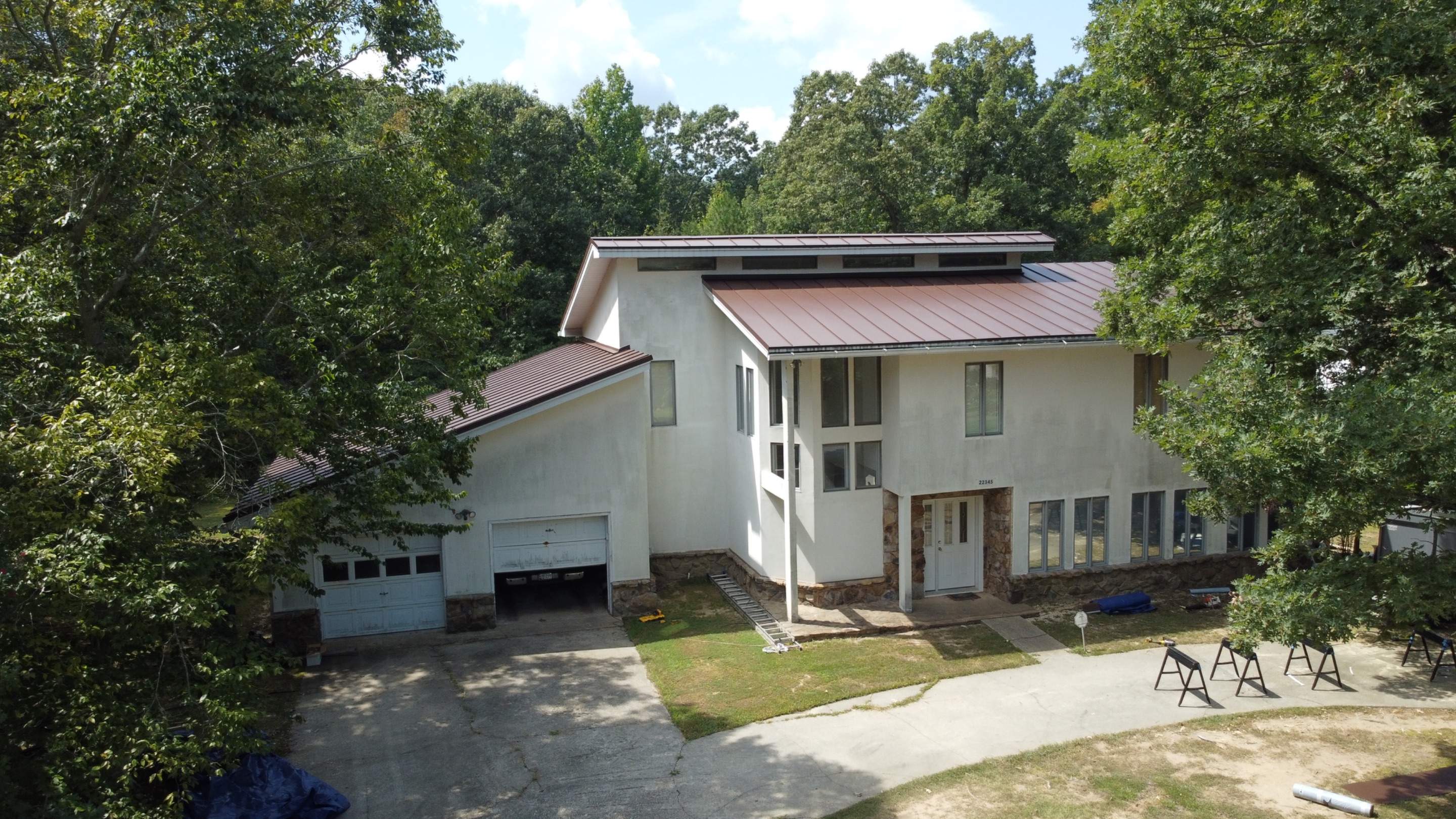 Residential Roofing Installation using Standing Seam Metal Roof | Mechanically Fastened | 24 Gauge by Matter Construction, LLC
