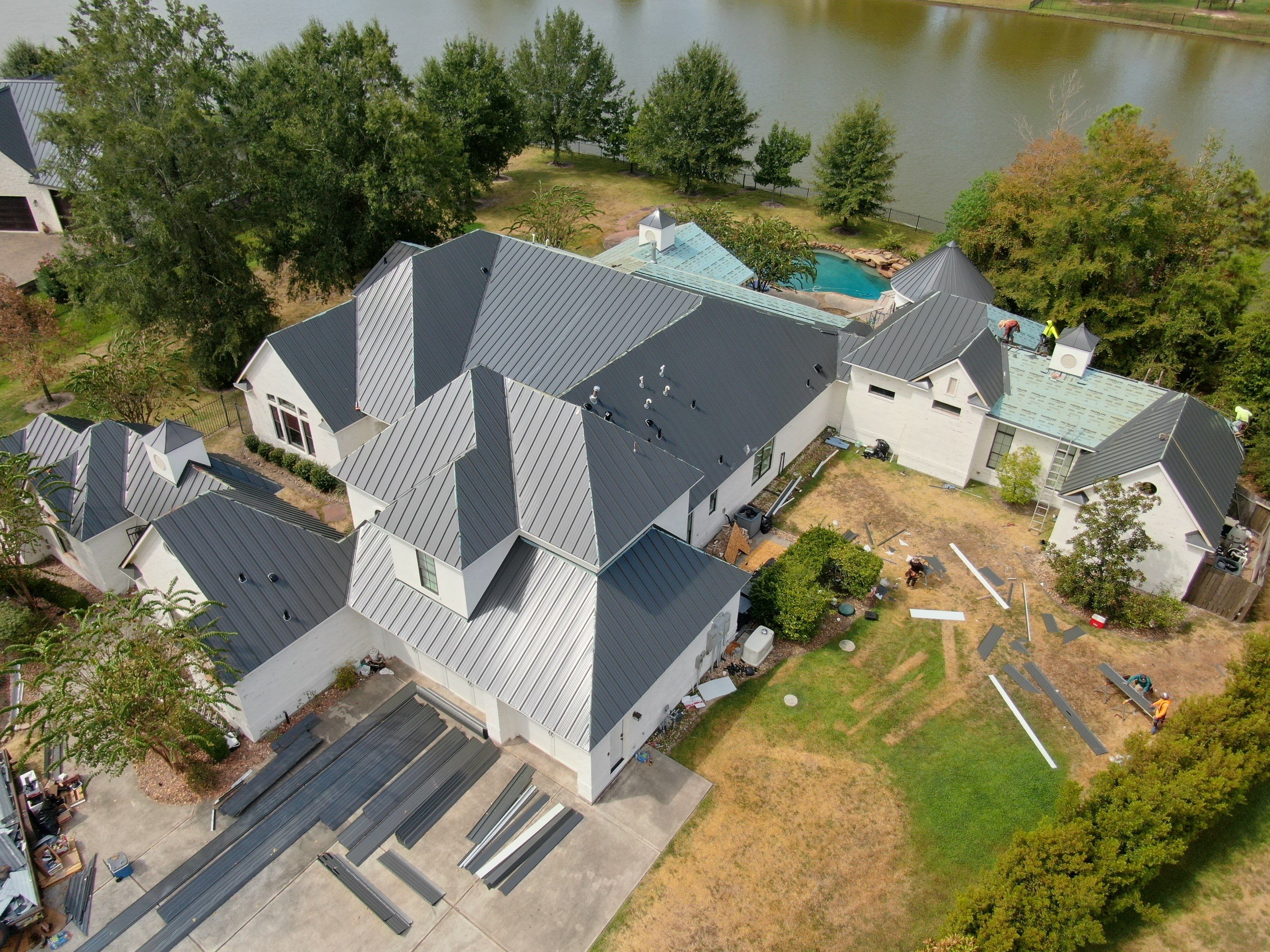 Standing Seam Project - Spring, TX by Hartland Roofing & Construction