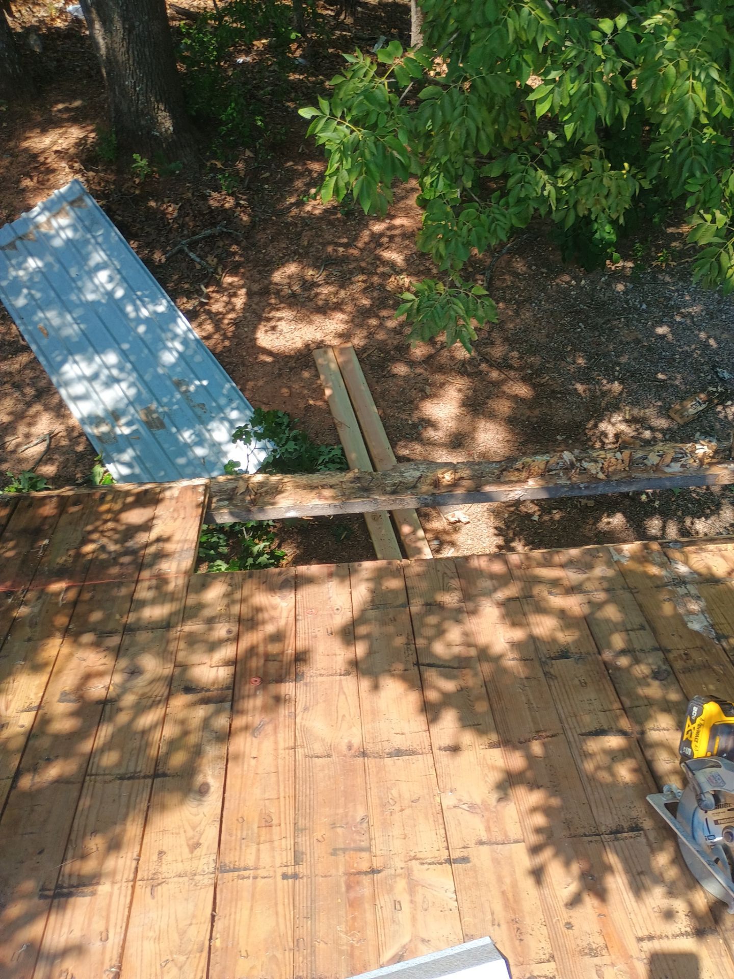 Metal Roof Replacement for Public Park Facility in Sulphur by BANA Roofing and Solar Supply
