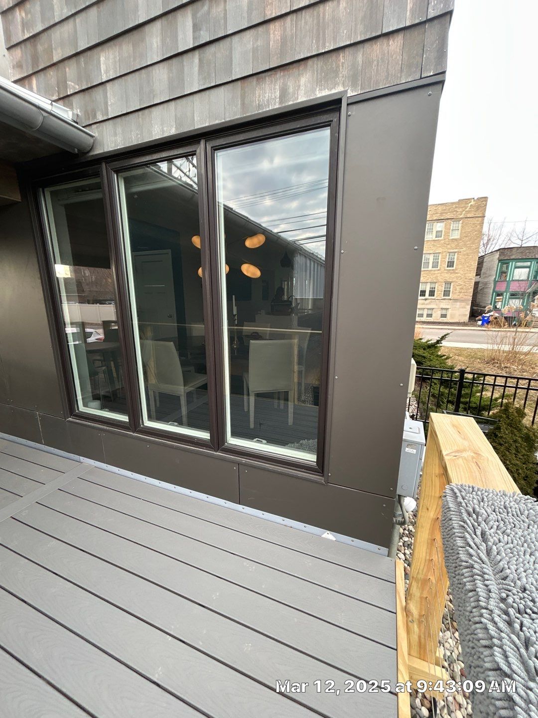 Patio Door Installation  using Andersen Sliding Door 200-Series  by Smart Roof