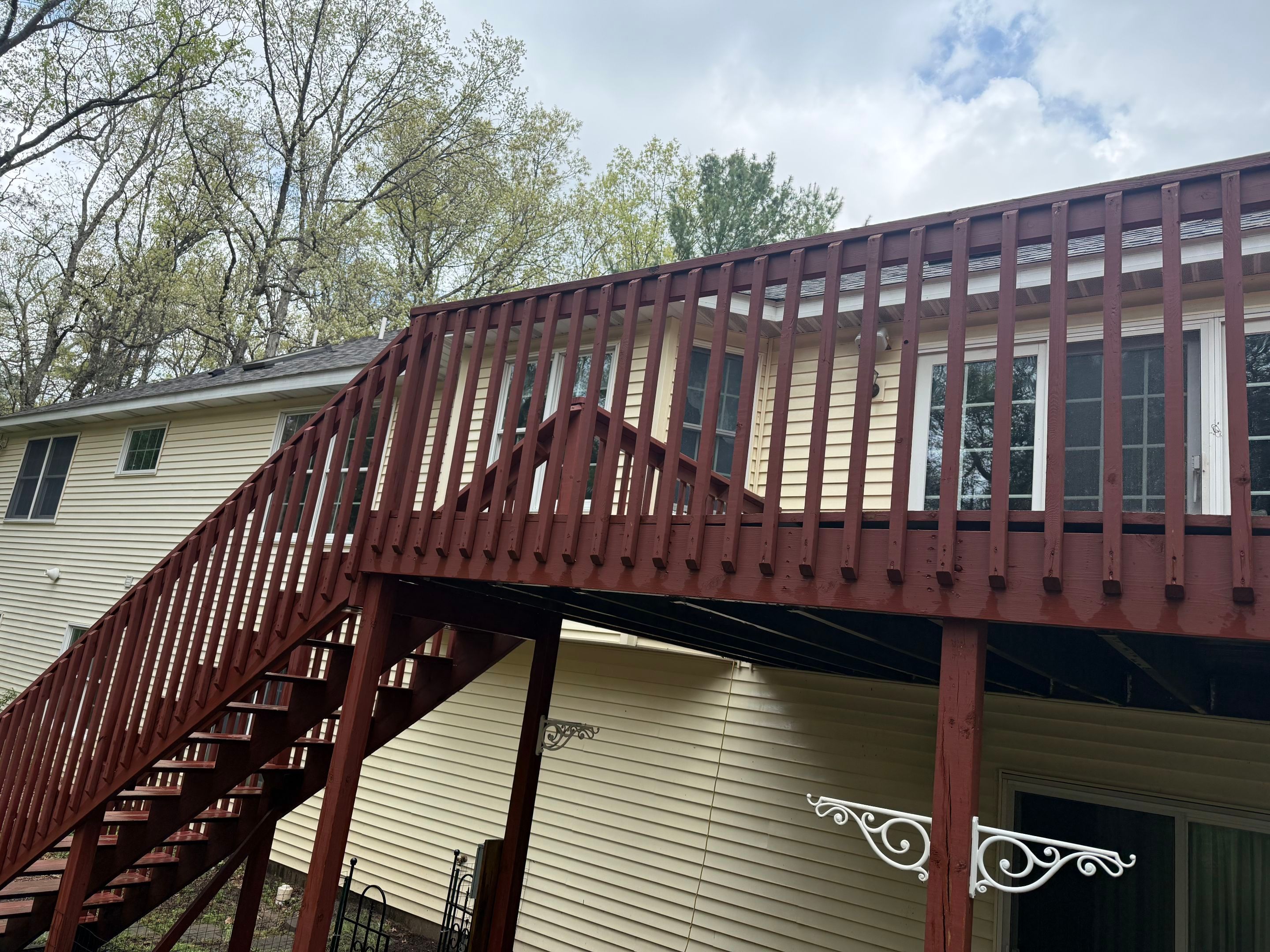 Deck color match and Re-stain!  by Gordon Painting