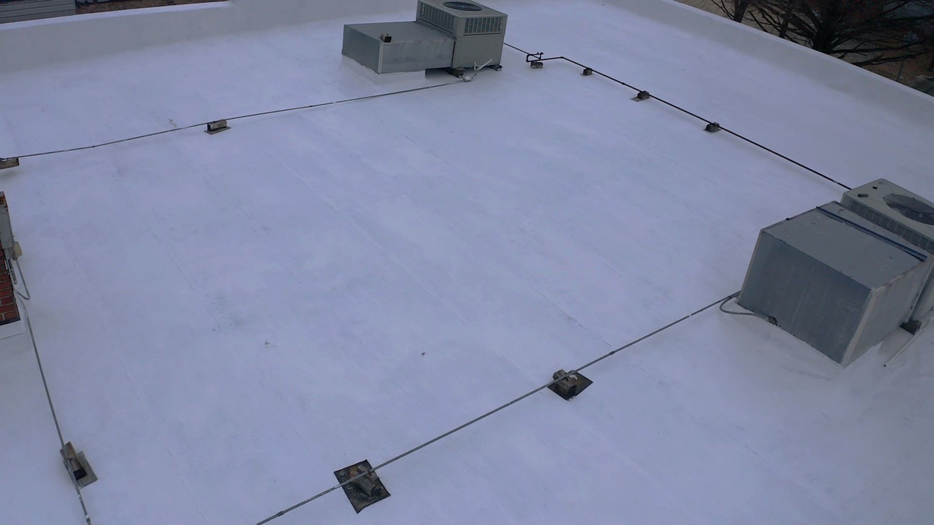 Commercial Roof Restored by Just In Time Roofing and Restoration