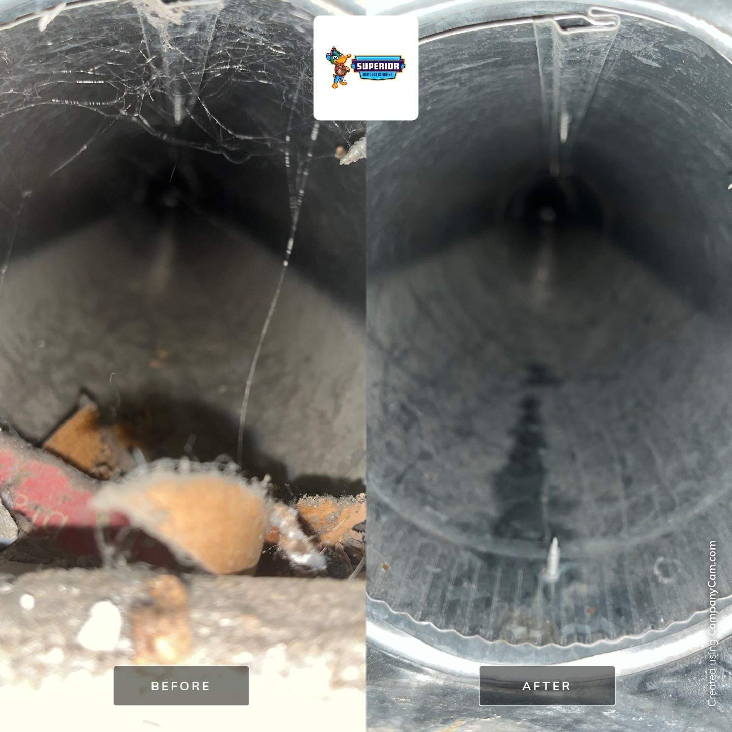 Air Duct Cleaning With a Vacuum Truck in Youngstown, OH by Superior Air Duct Cleaning
