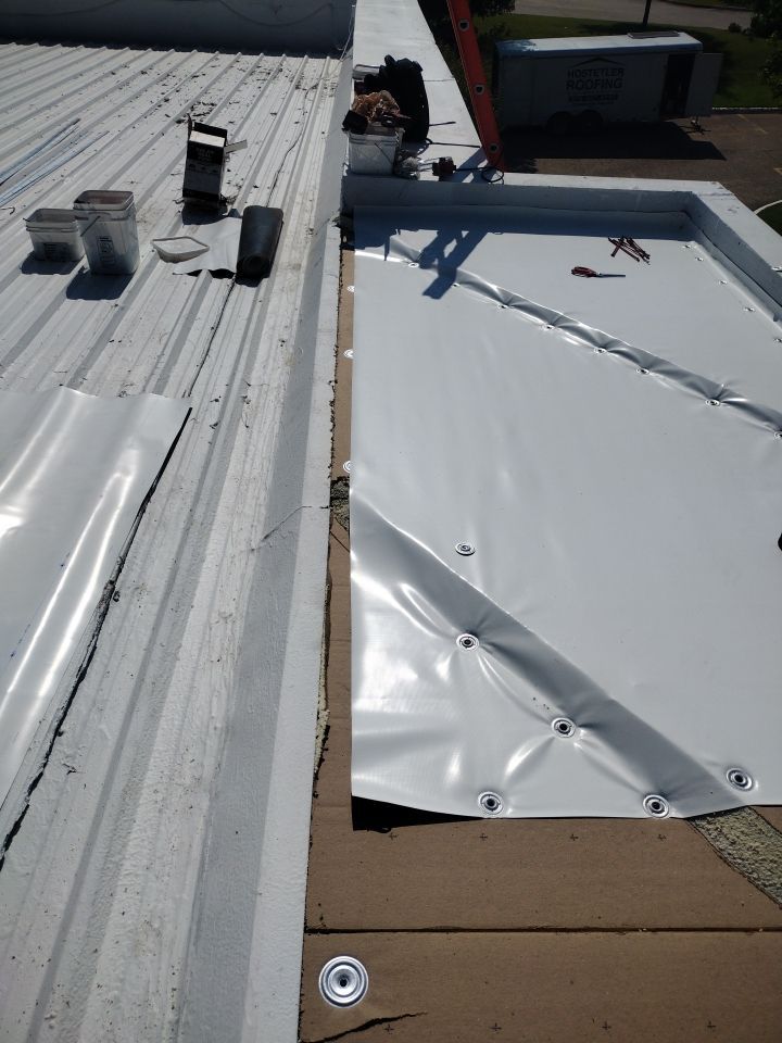 Office Building in Texarkana by Hostetler Roofing