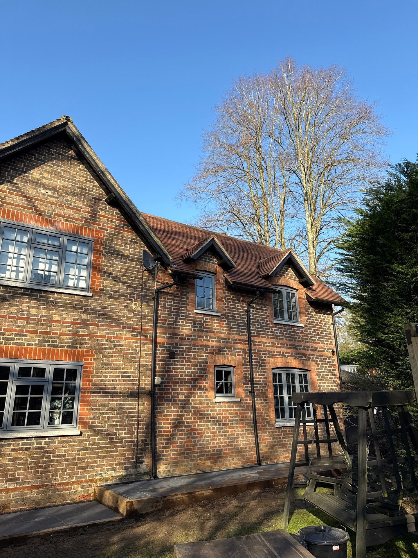 Roof Clean  - Moss Removal - Gutter Clean using Honda 15lpm Low Pressure Washing Machine by Ges Exterior Cleaning ltd