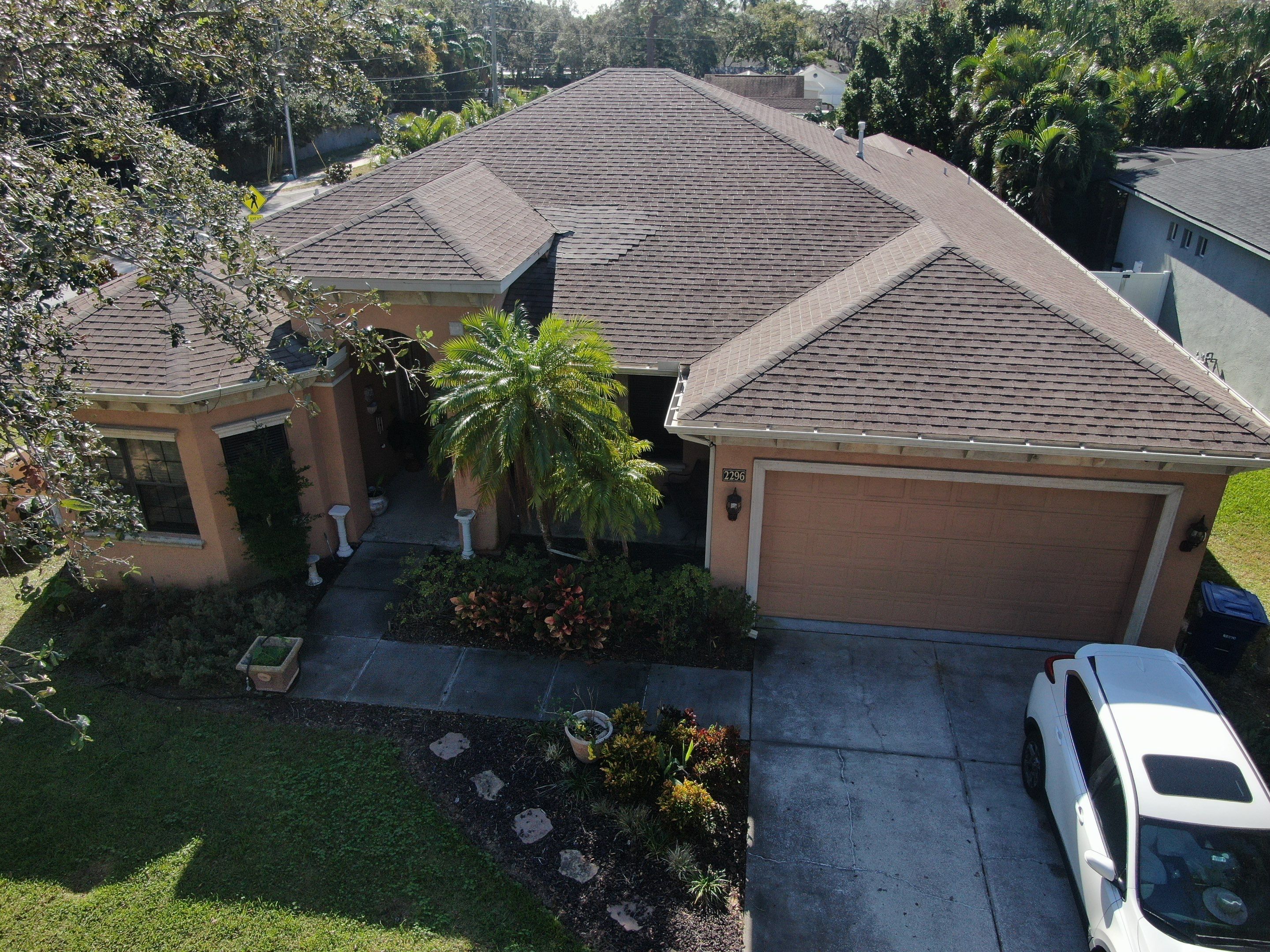 Roof Damage Claim in Palm Harbor by FLAPA & KeyStone