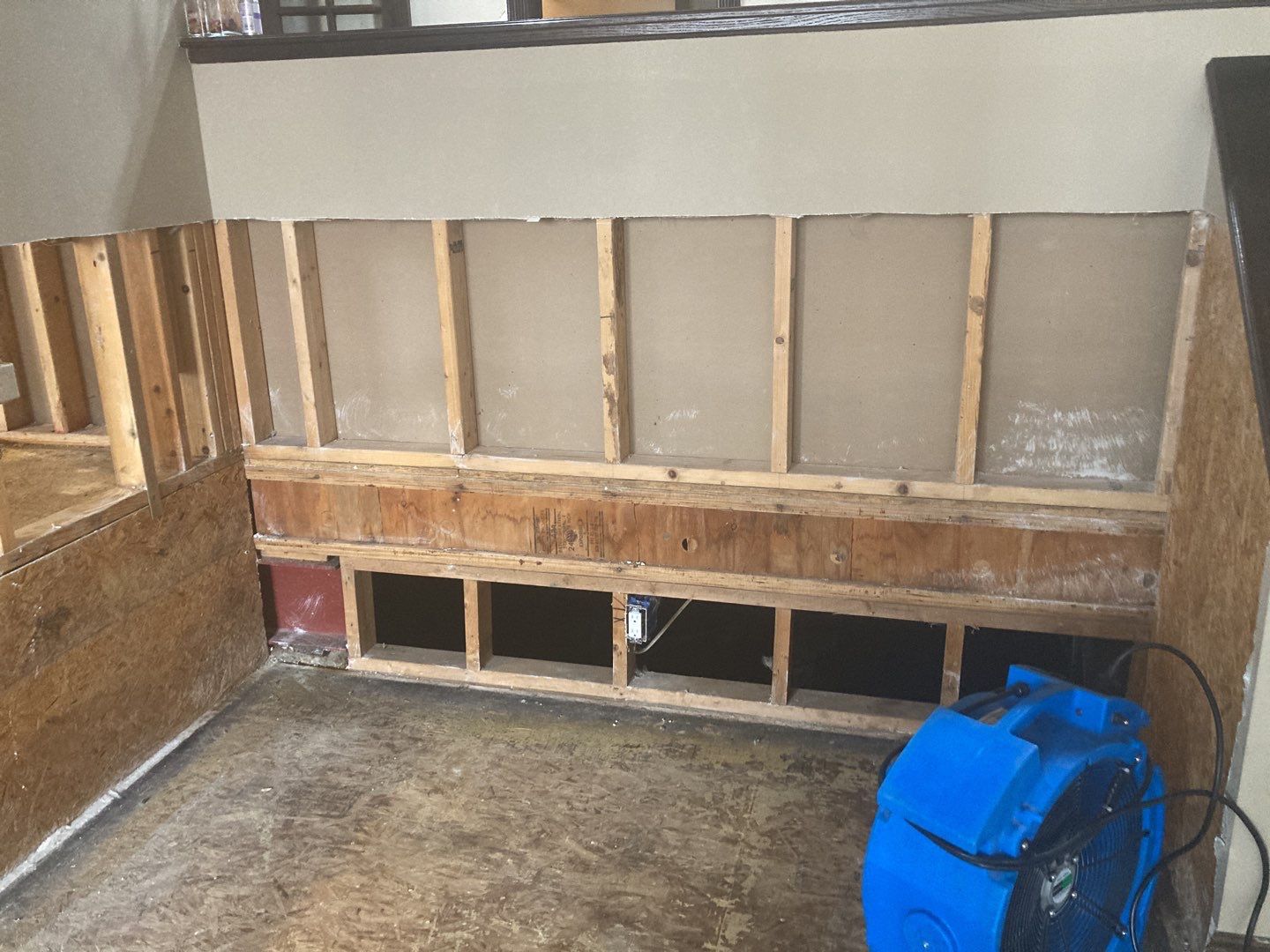 Water Damage Throughout Main Floor, Basement, and Crawl Space by Accountable Home Services