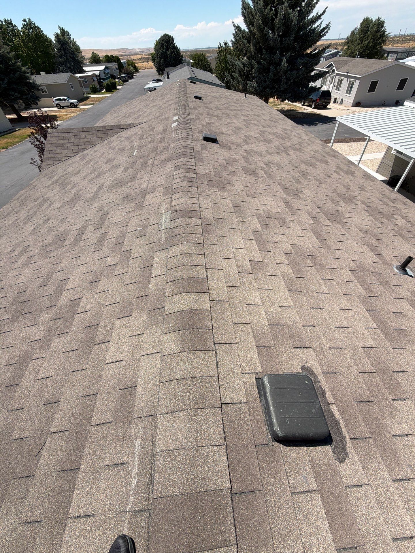 Residential Roof Replacement with Architectural Shingles in Boise by Olive Roofing