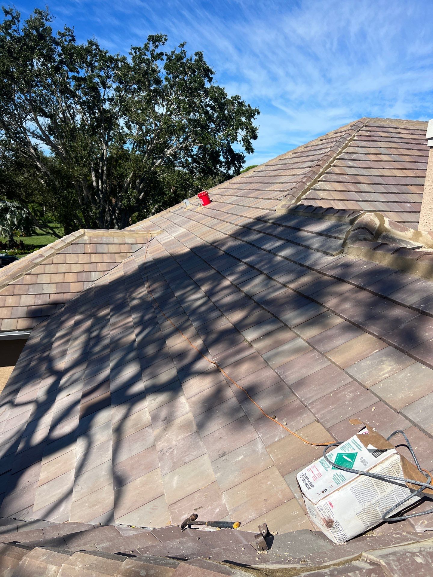 Residential Re-Roof using Eagle Roof Tile by First Due Roofing