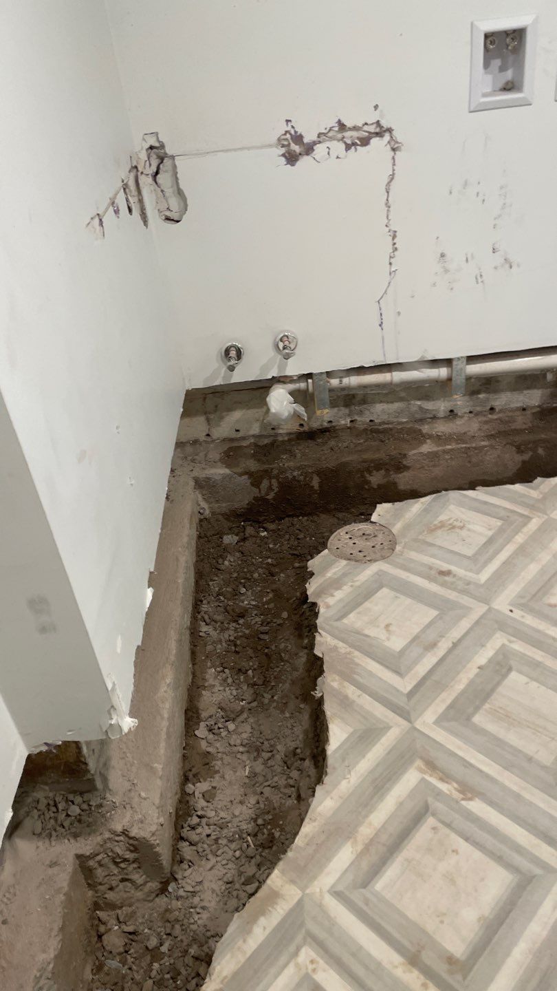 Interior Drain Tile & Buried Discharge in St. Anthony, MN by Waterproofing Northeast