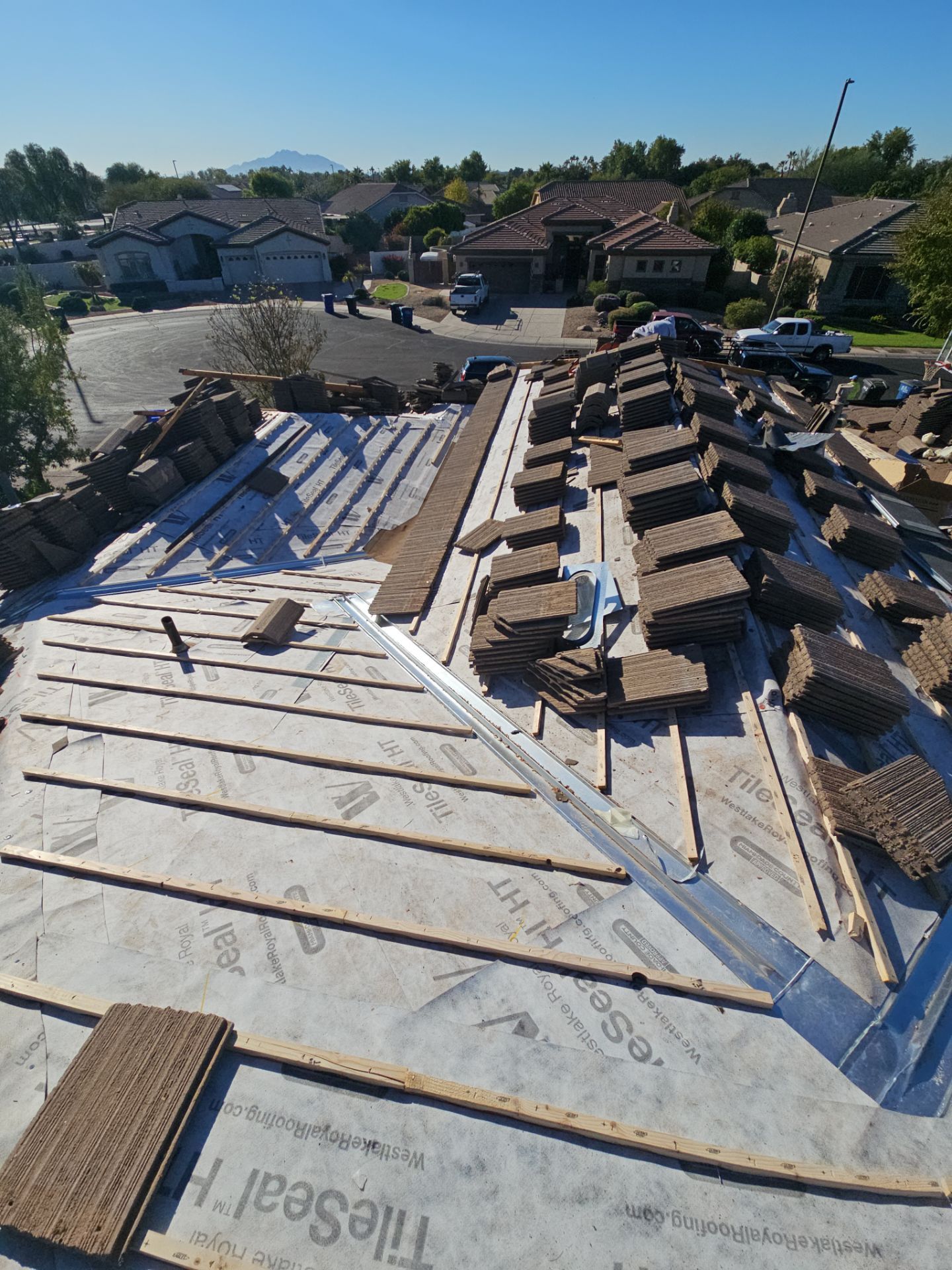 Concrete Tile Refelt by Weather-Tite Exteriors LLC