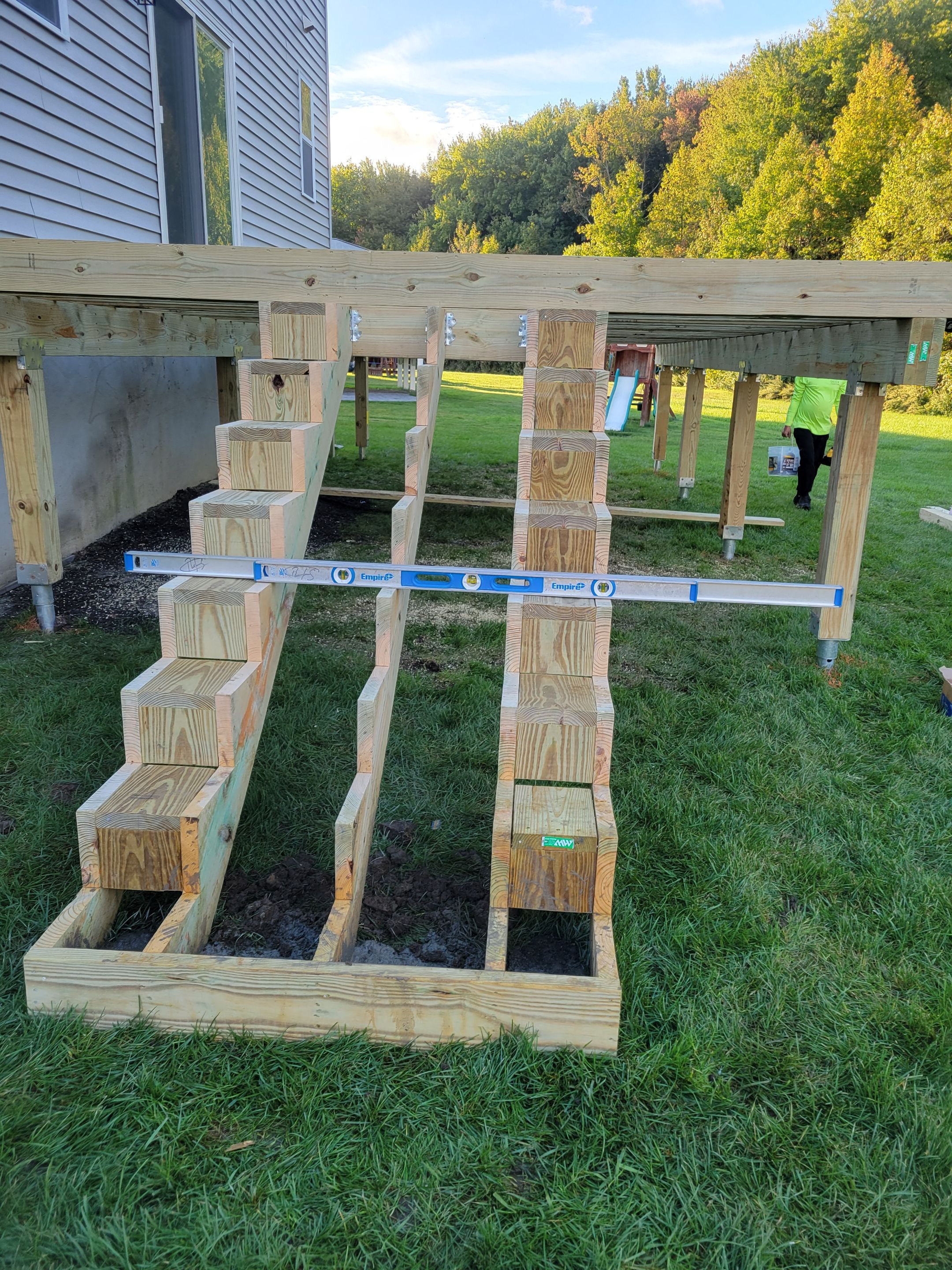 New Deck using Deckorators Venture - Color Saltwater by deck guardian