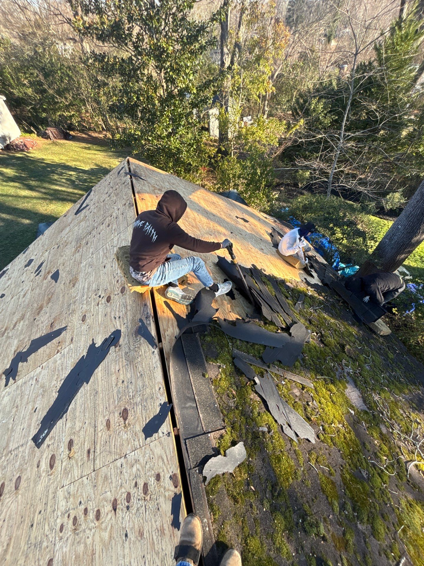 Roof Replacement in Greenville, SC | GAF Timberline HDZ Weathered Wood by Roofers LLC