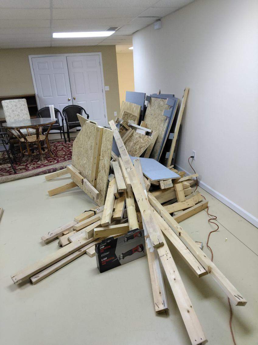 Train Table Disassembly & Haul-Off - Belleville, IL by Legendary Services Company LLC.