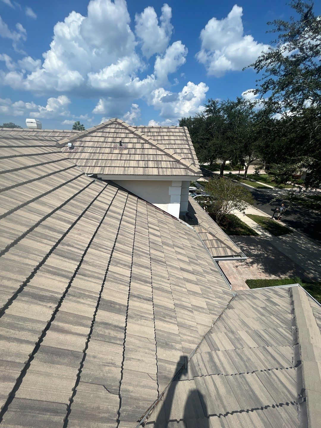 Concrete Tile Roof Repair and Gutter Maintenance in Orlando by Fortified Roofing Solutions Corp.