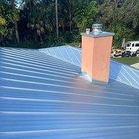 24ga 1" Nail-Strip Mill Finish by Total Roofing System The Metal Roof Experts
