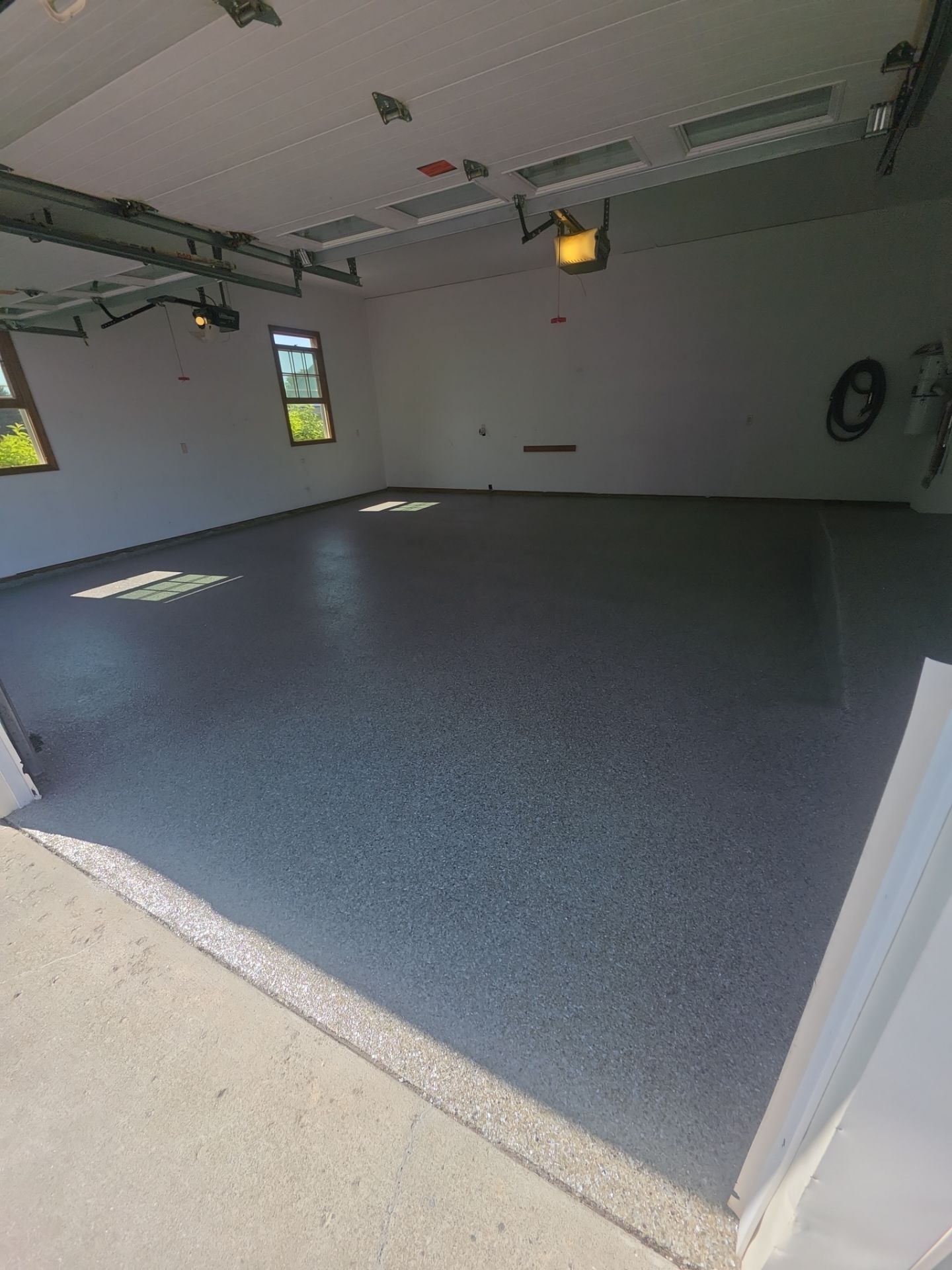 Vintage Shalestone Garage Coating by NG Masonry & Construction LLC