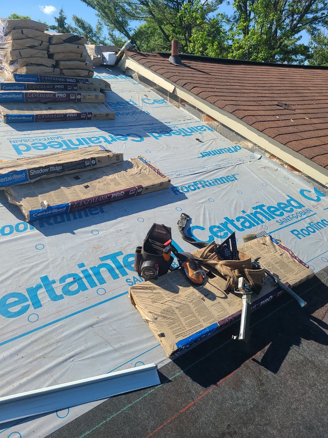 Oakton: CertainTeed Landmark Pro Designer Shingles in Max Def Pewter by RM Banning, Inc.