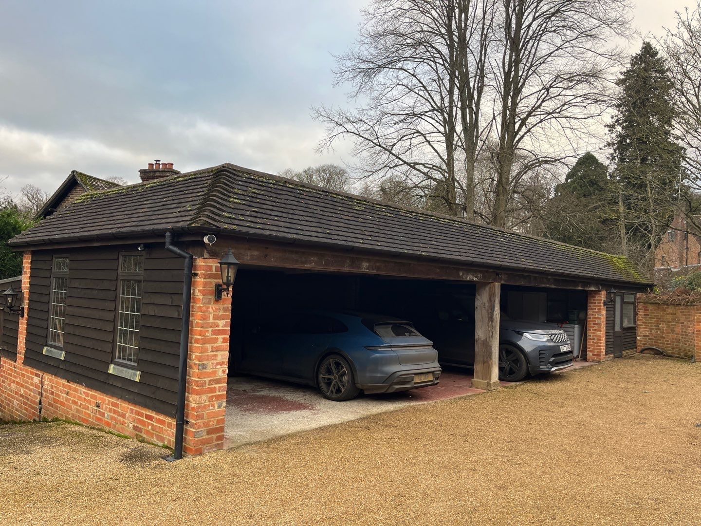 Roof Clean  - Moss Removal - Gutter Clean using Honda 15lpm Low Pressure Washing Machine by Ges Exterior Cleaning ltd