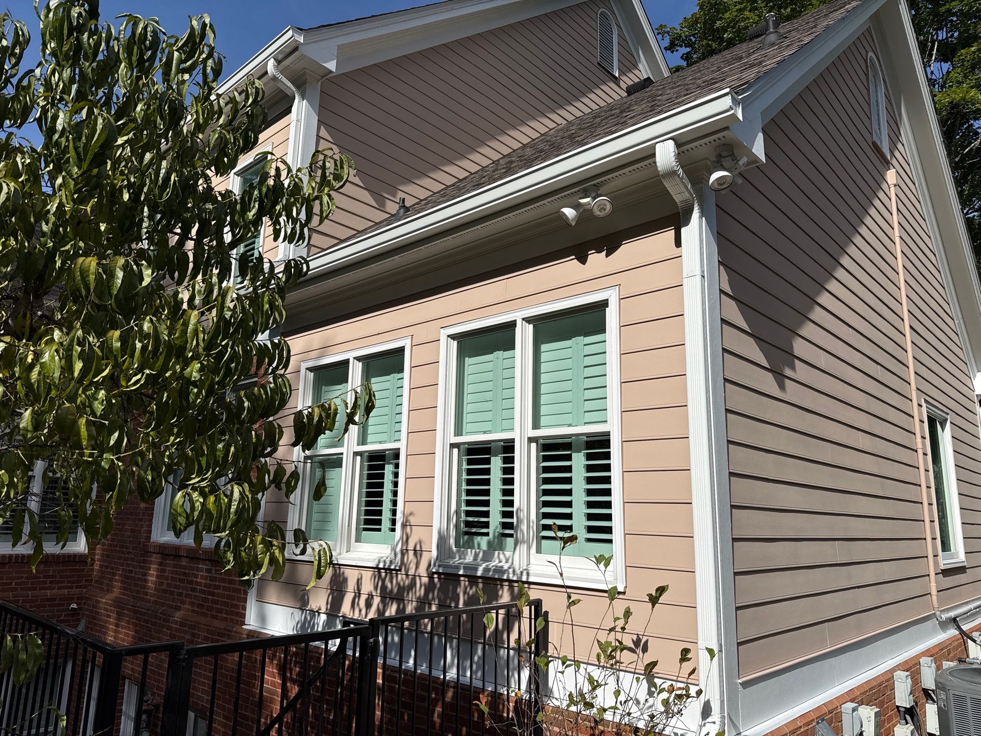 Atlanta, GA Siding and Rotted Wood Replacement, Plus Exterior Painting and Gutter Installation by Nelson Exteriors 