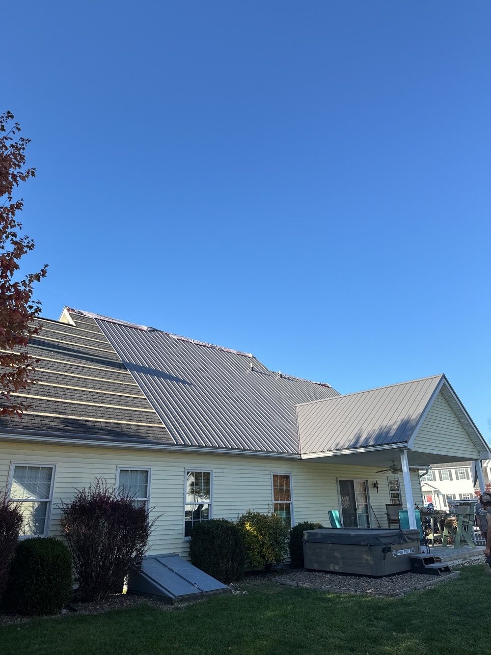 New Metal Roof Replacement in Bellefonte, PA by Starway Roof Systems