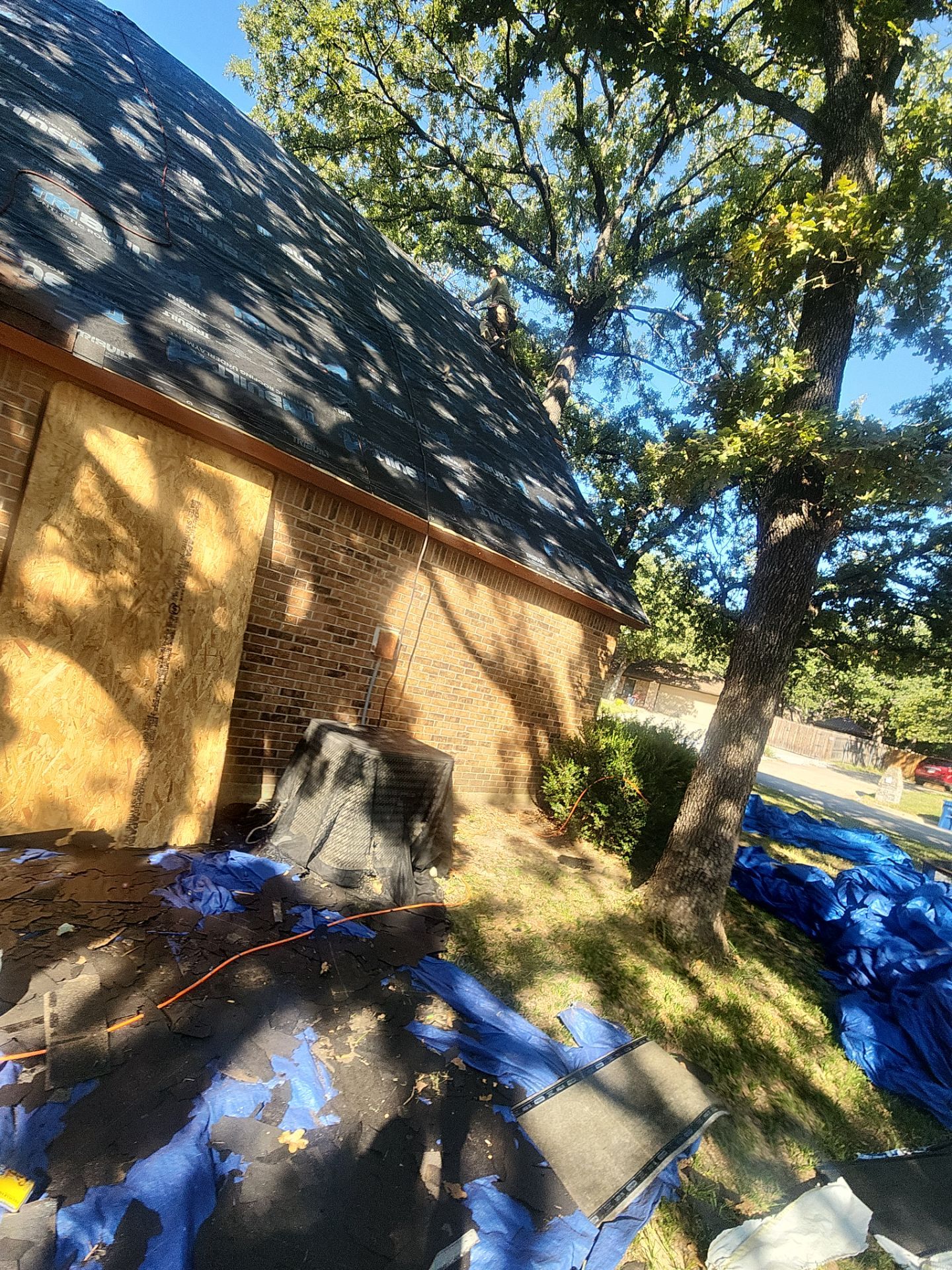 Project in Azle by Lonestar Roofing and Restoration LLC.