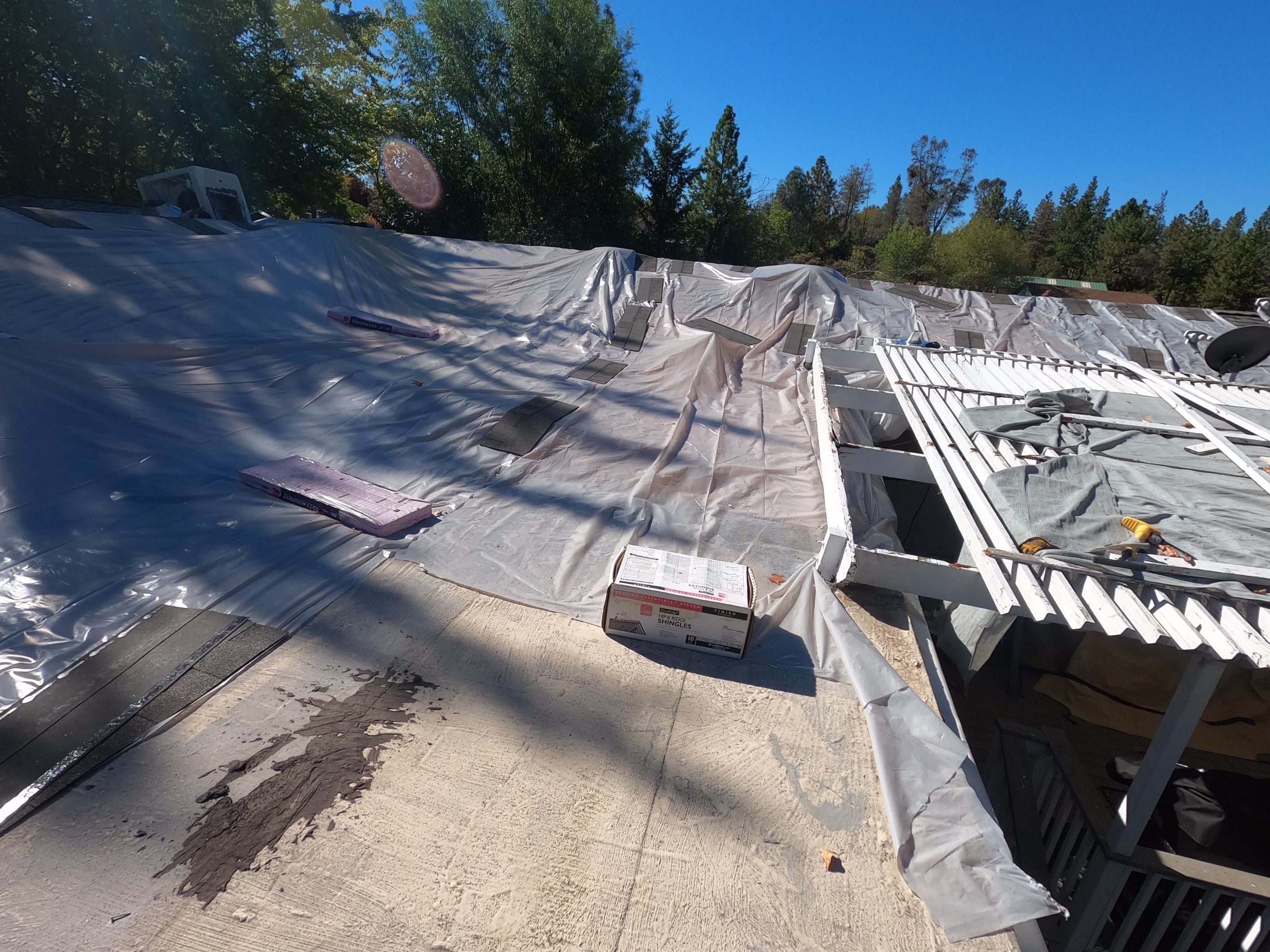 Residential Roofing Installation using Owens Corning Roofing Shingles by Byers Enterprises 