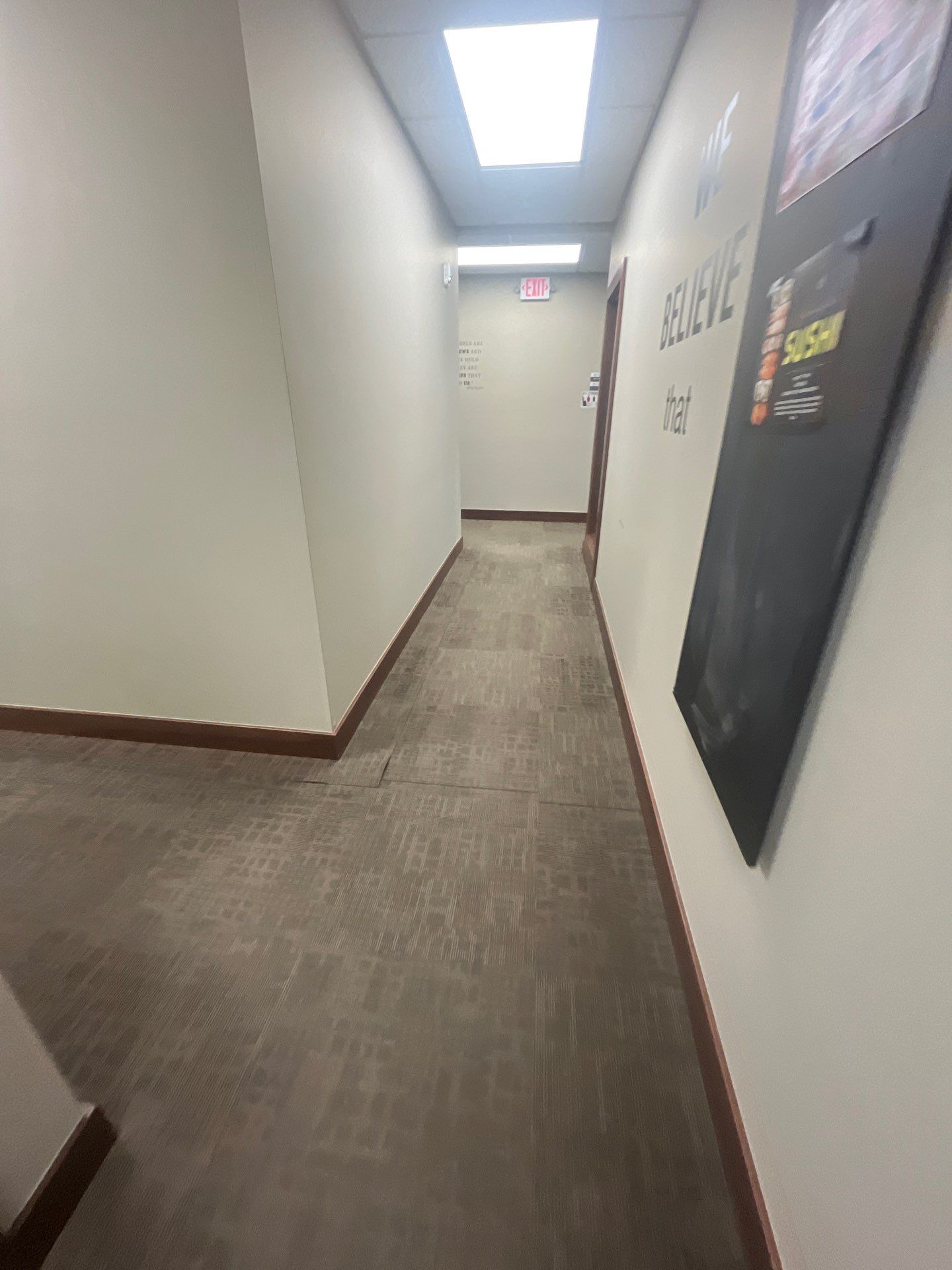 Commercial Office Interior Remodel and Modern Suite Refresh in Sioux Falls by Select Painting, Coatings & Garage Cabinets