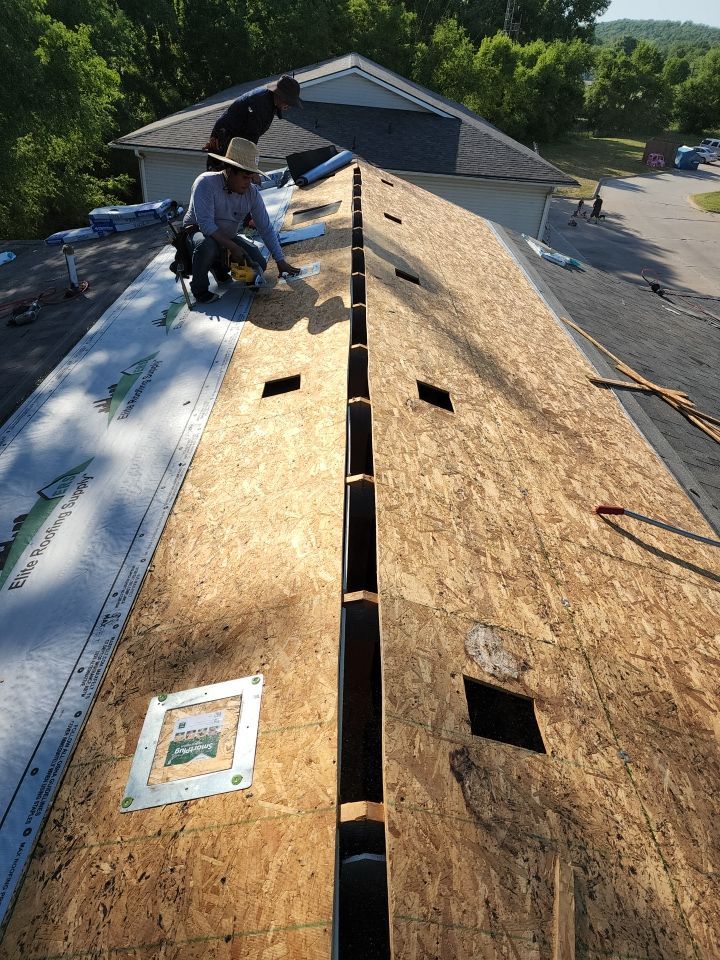 Multifamliy Complex ROOF REPLACEMNT with Ventilation Upgrades using Malarkey Vista Class III IR Shingles by Gorilla Exteriors Contracting, LLC