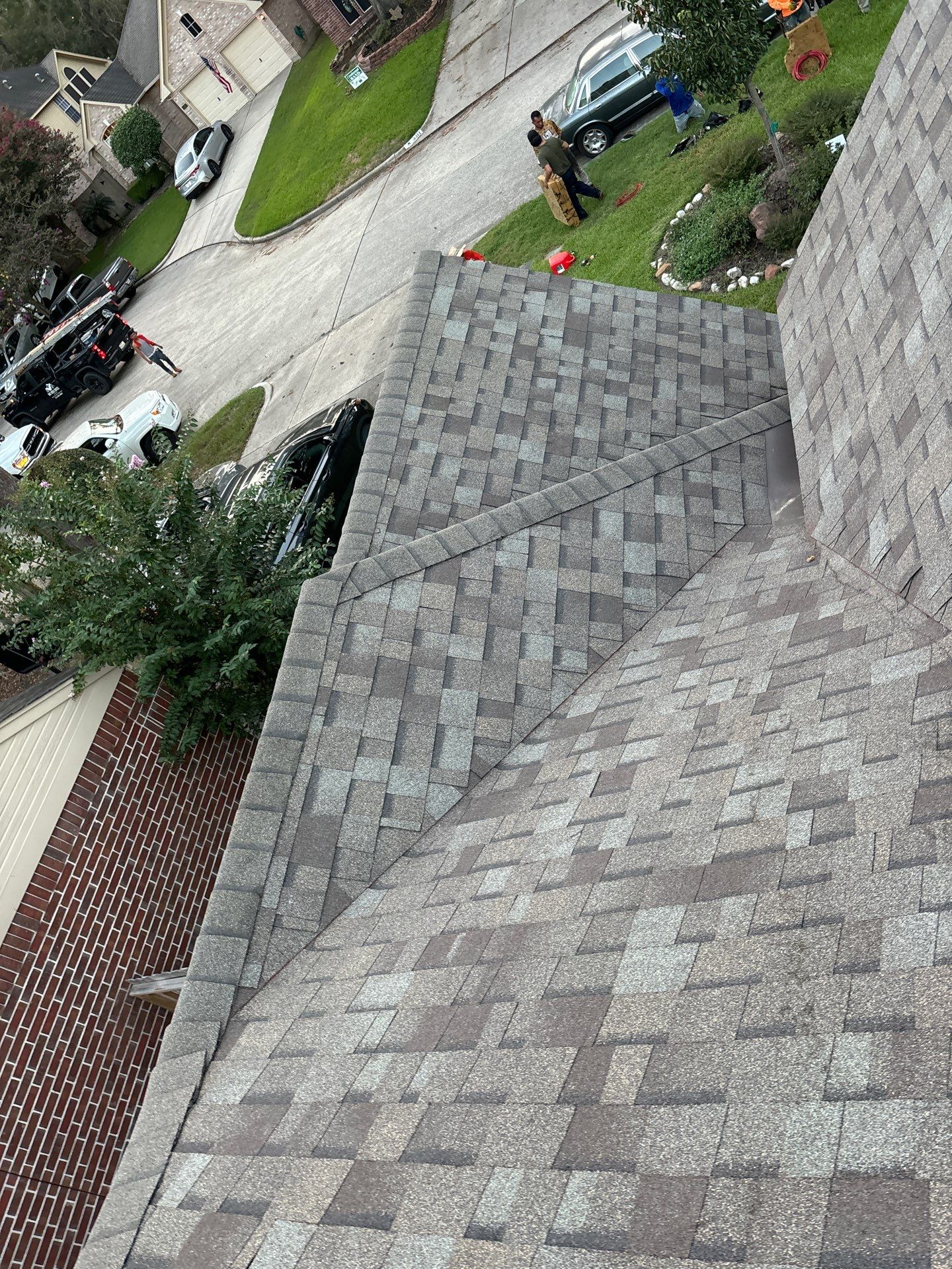 Residential Roofing Installation using Owen's Corning Duration (Lifetime) Shingles by Roof Repair Company