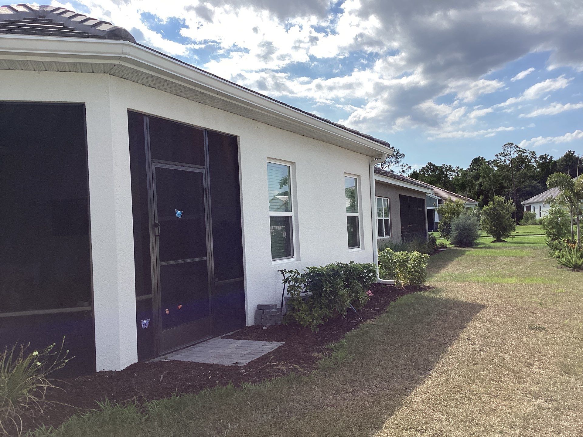 Seamless Gutter Installation Project in Sarasota FL by Gutter Professors