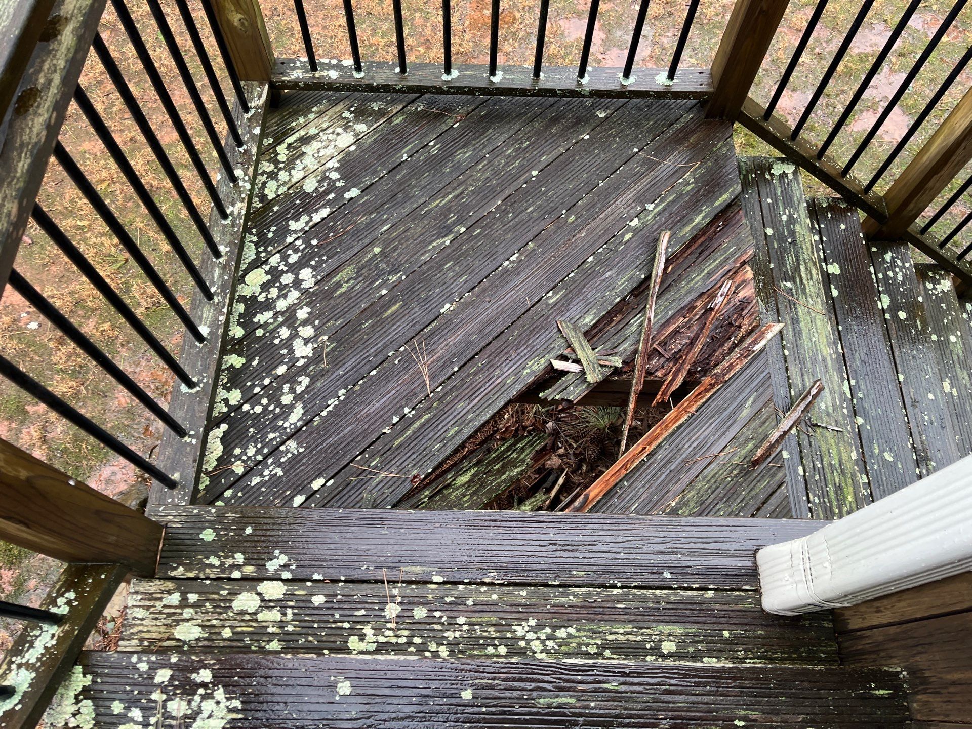 Wood Deck Build in Roswell, GA by Nelson Exteriors 