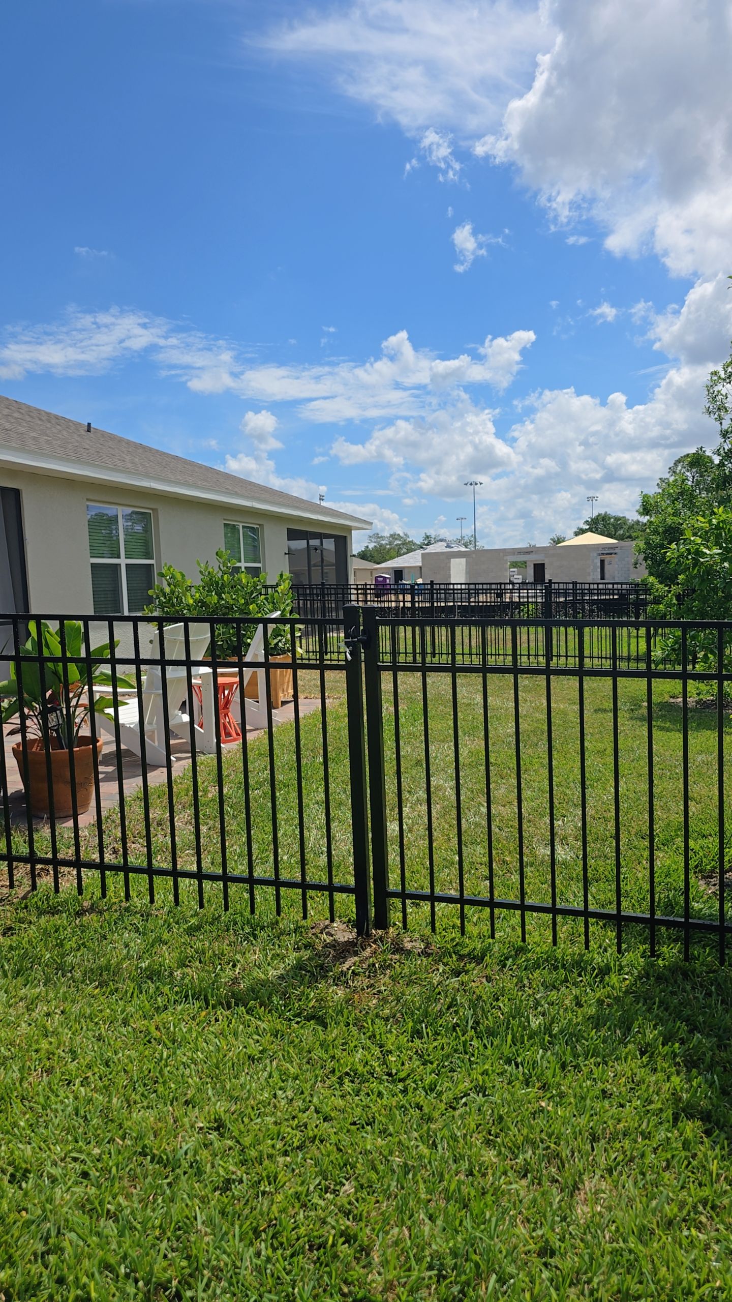 Aluminum Fence in The Cove at West Port by True Fence LLC