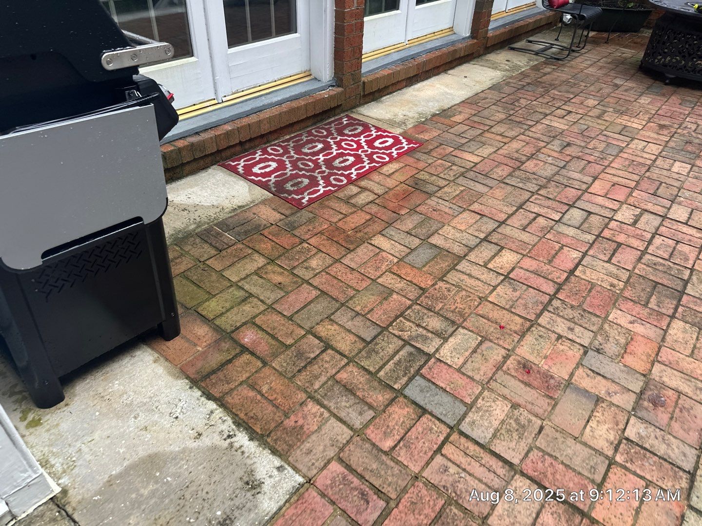 paver patio using Concrete Sealant by DuraSeal