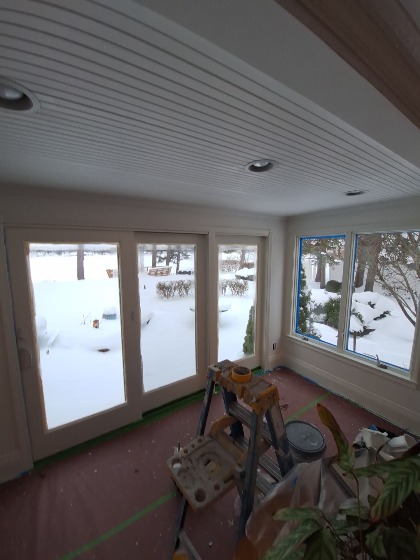Comprehensive Interior Painting and Drywall Repairs for a North Muskegon Residence by Gordon Painting
