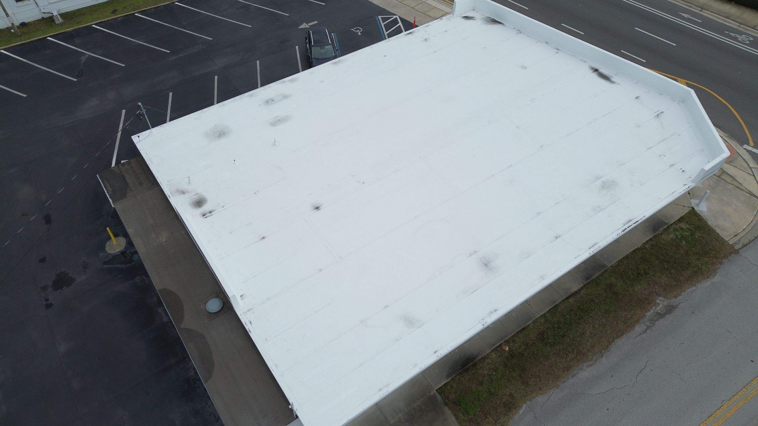 Commercial job in Belle Isle by Gold Key Roofing