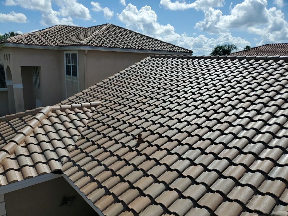 Residential Roofing Installation using Eagle Roofing Tile by BLUES BROTHERS ROOFING