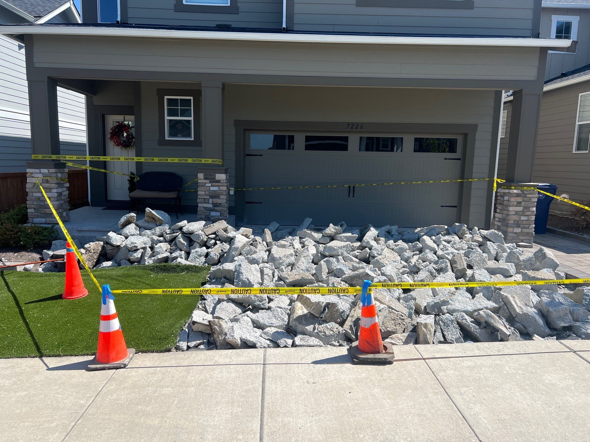 Concrete Driveway Makeover | Snohomish  by Jireh Asphalt & Concrete Inc 