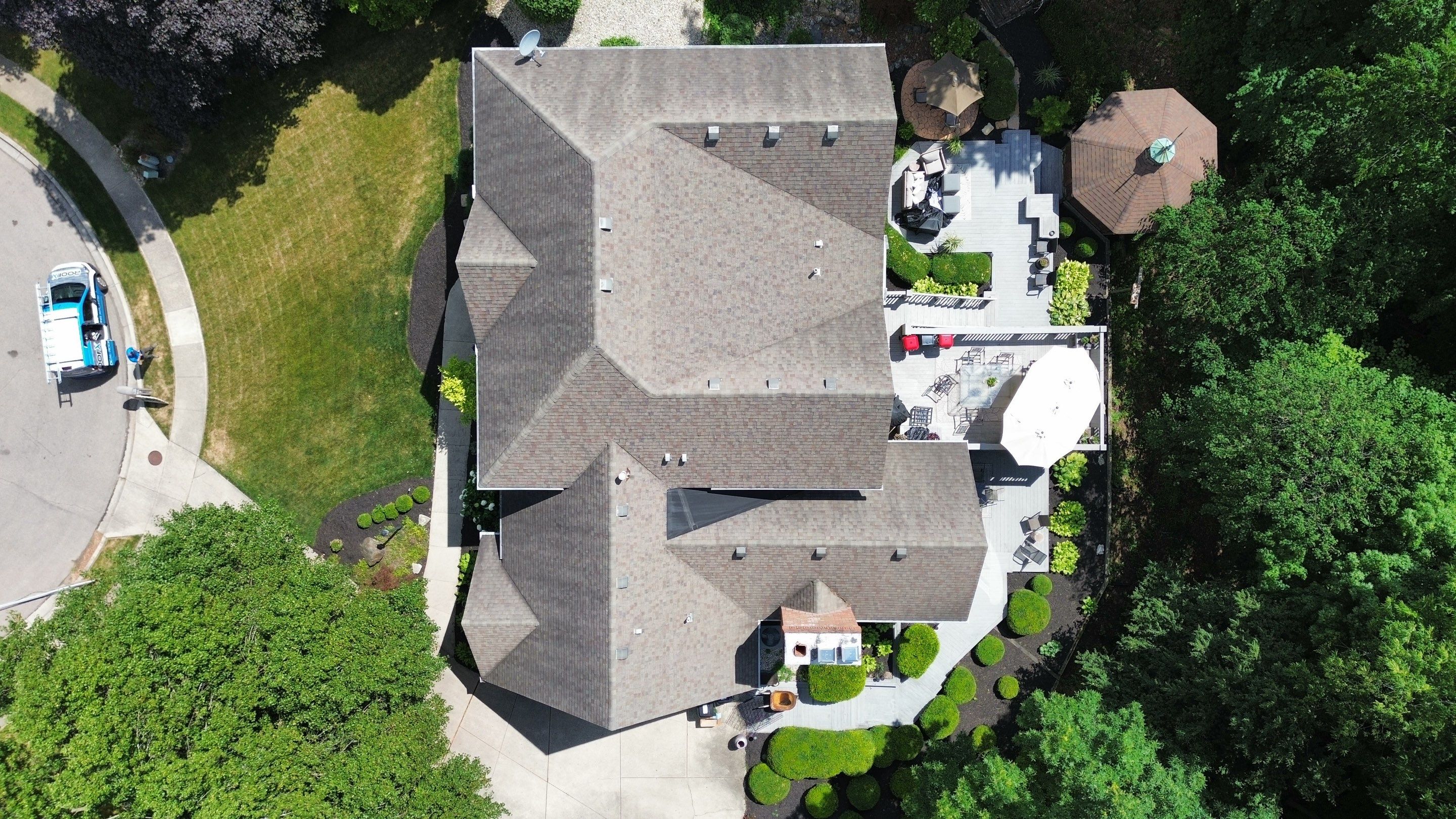 Residential Roofing Installation using Timberline HDZ Shingles - Cedar Falls by RoofX 