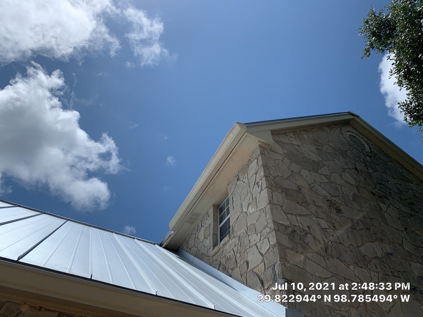 Residential Metal Roof Installation using McElroy Metal by Premier Roofing and Contracting