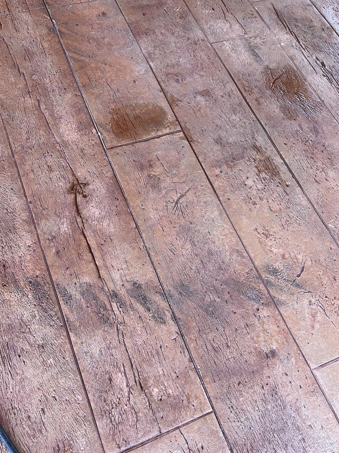 Stamped Concrete Pavilion Slab by Xtreme Concrete Services