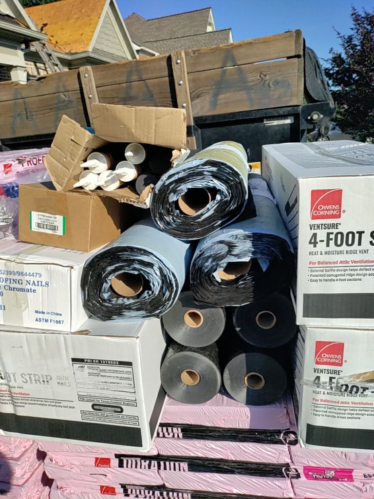 Residential Roofing Installation using Owens Corning Quary Gray by Inspector Roofing and Restoration