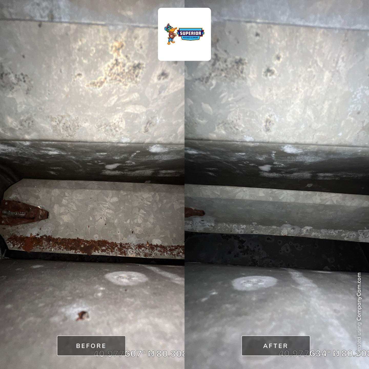Air Duct Cleaning With a Vacuum Truck in New Castle, PA by Superior Air Duct Cleaning