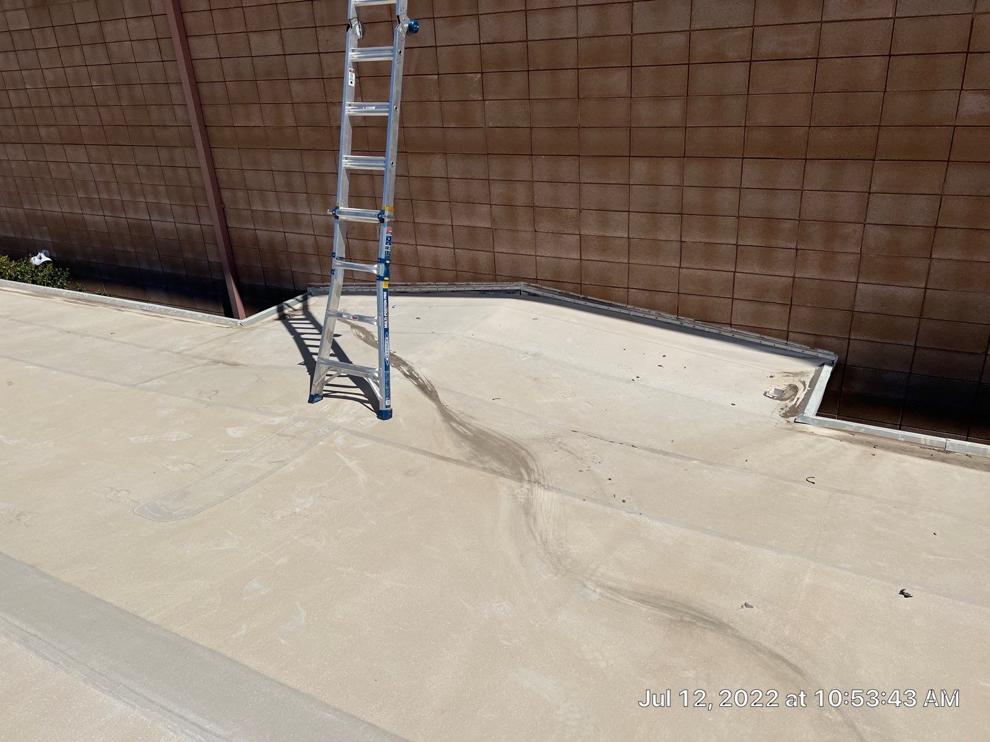 MR Roofing system using Benchmark/PUMA XL coatings over TPO single-ply roofing by Straight Edge Roofing Inc