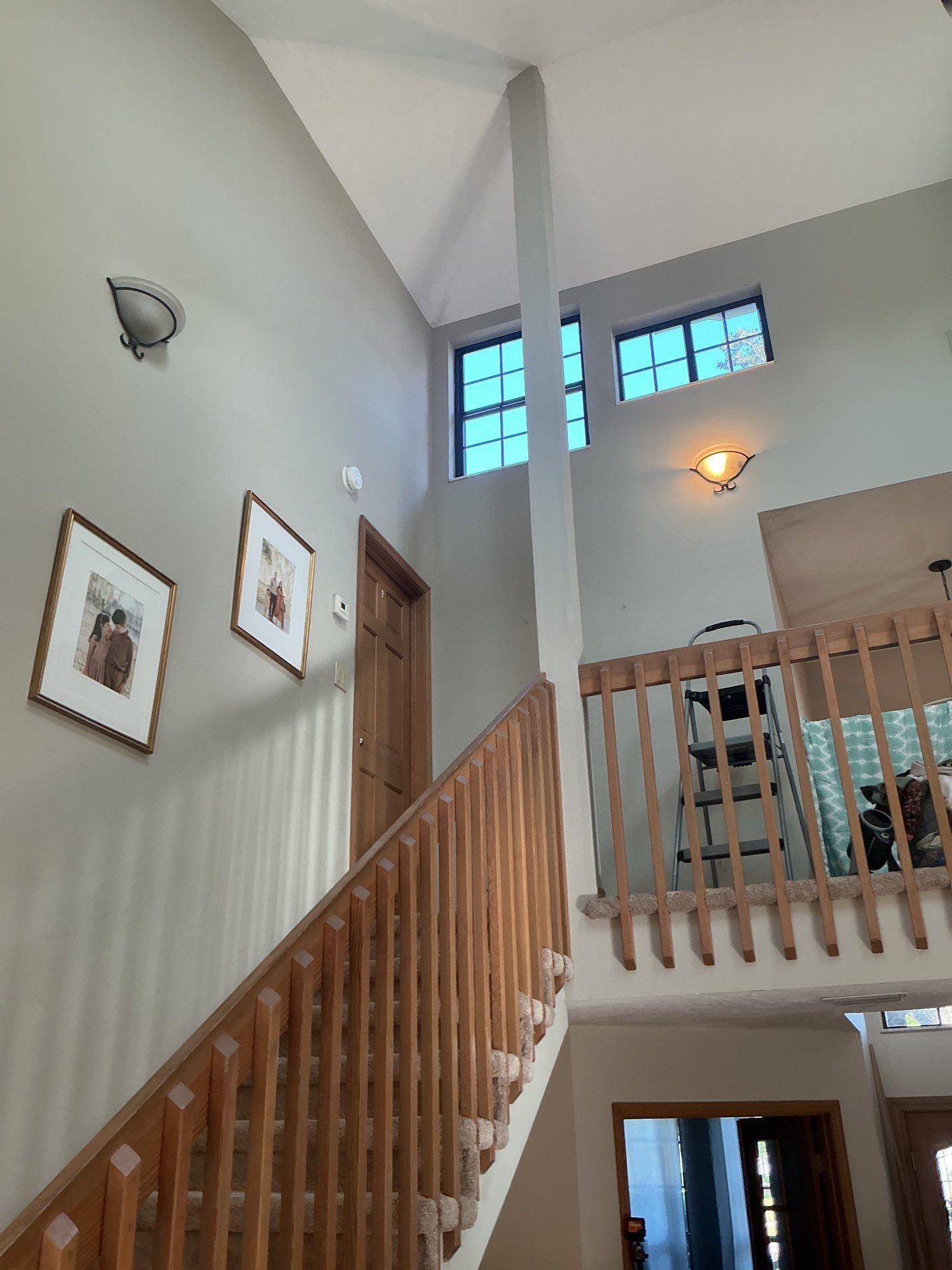 Installation of new foyer lights and switches by Smartron Electric