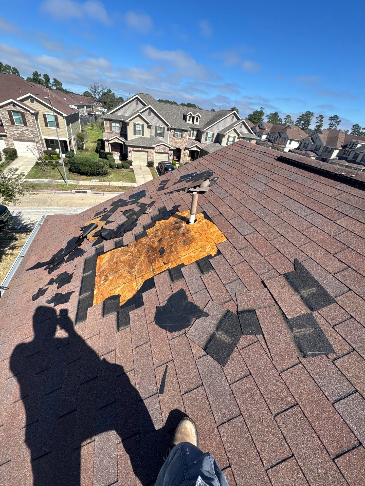 Project in Tomball by Proud Roofing
