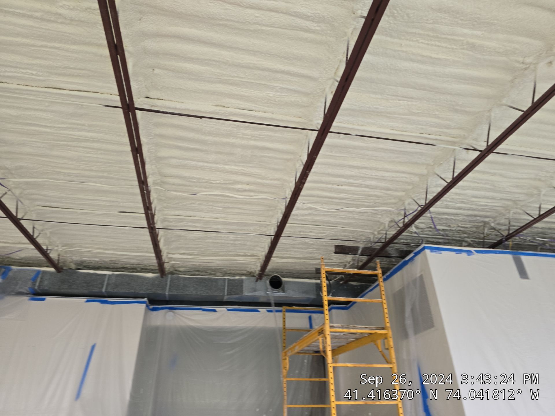 Spray Foam Insulation using Closed Cell Spray Foam by NYS Foam & Energy