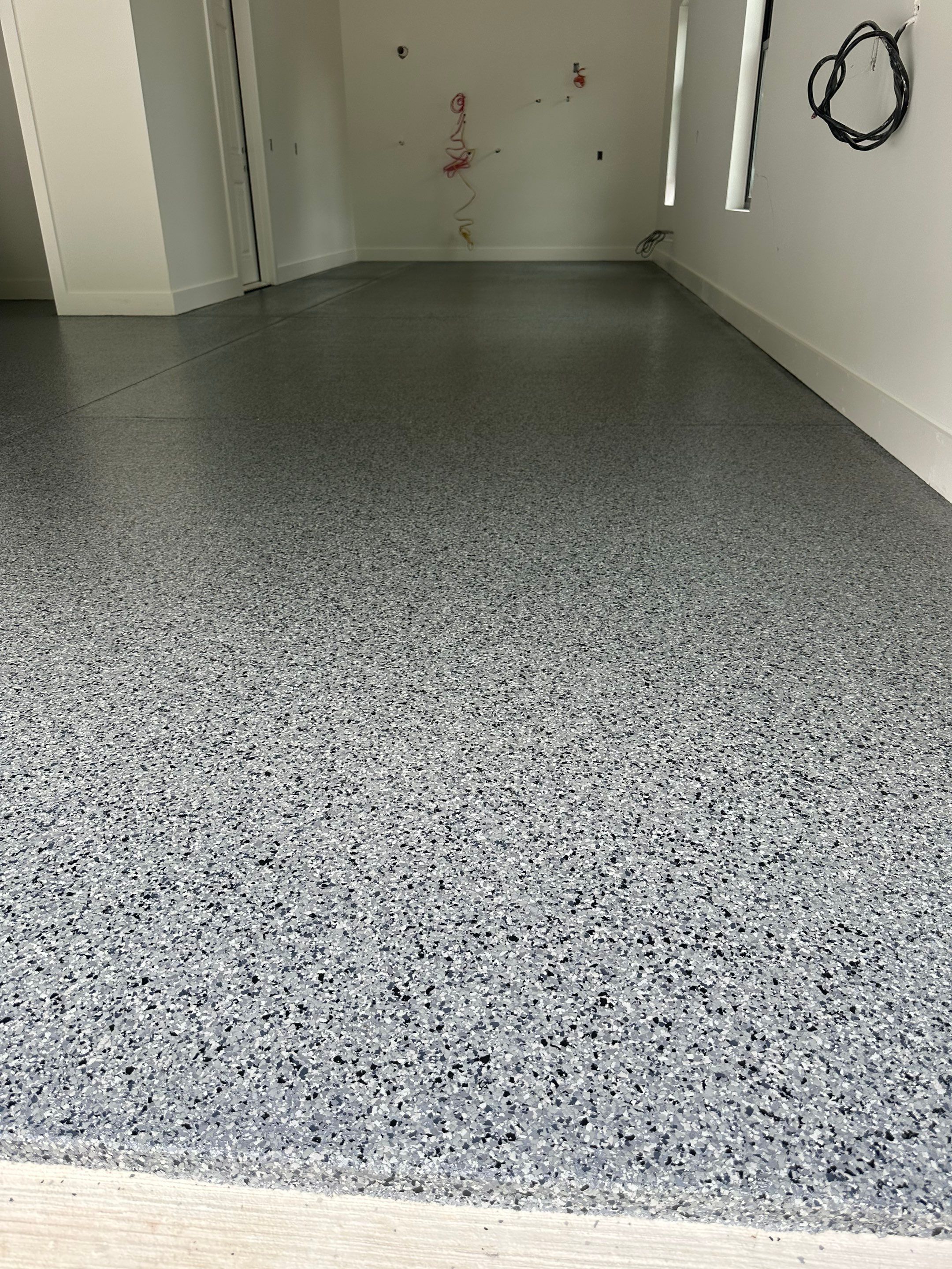 Garage Floor Coating using Nightfall by My Garage Floor Guys