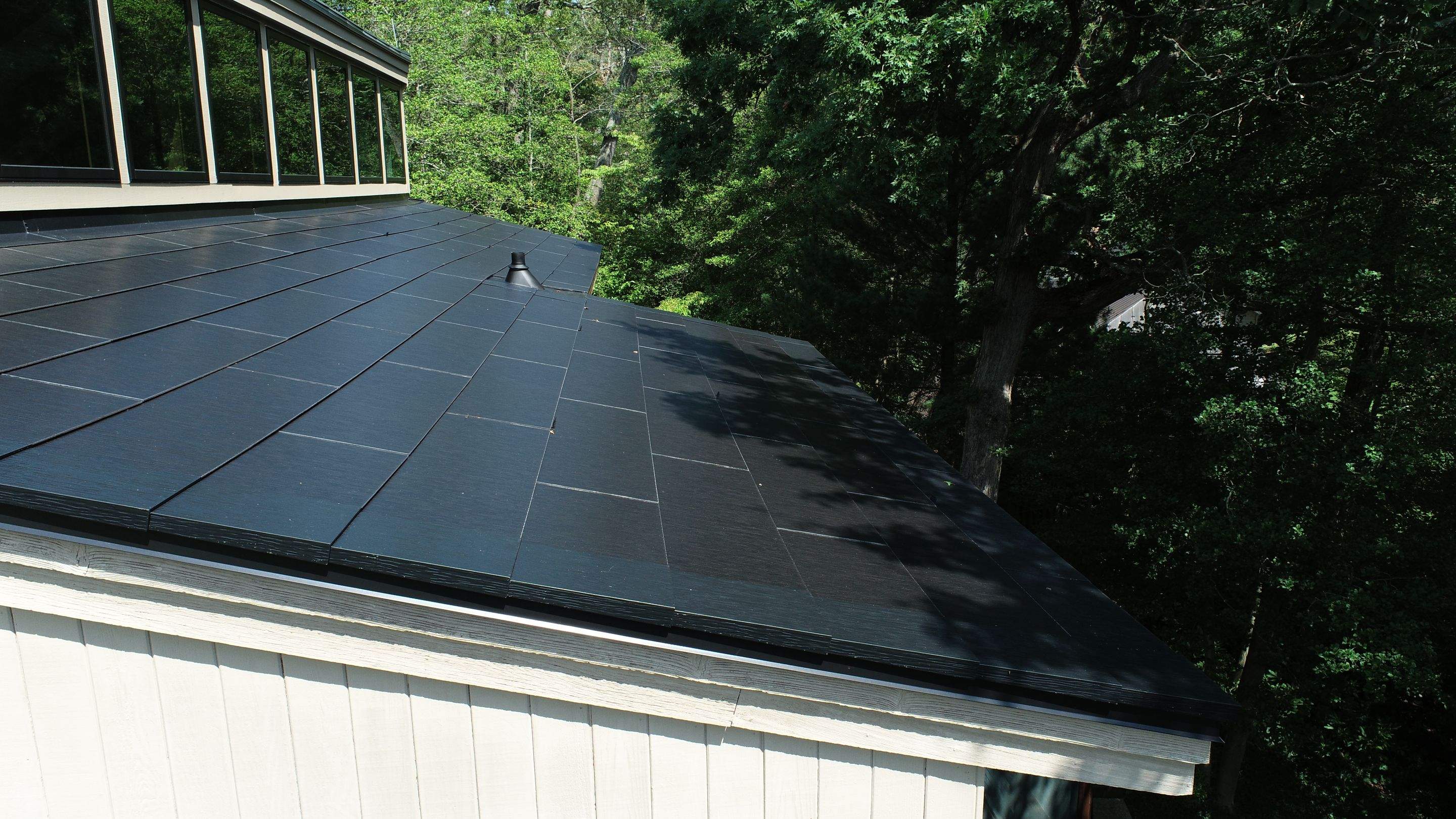 Tesla Solar Roof install Severn River by American Home Contractors